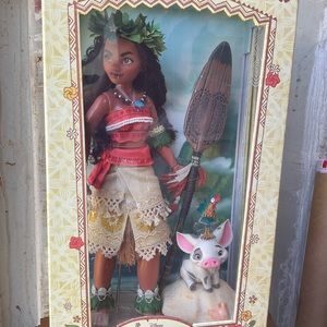 Disney limited doll   MOANA and PUA   6500 PCS LIMITED